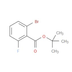 Aobchem&nbsp;Tert-butyl 2-bromo-6-fluorobenzoate | ≥97% | CAS 1712168-06-3 | C11H12BrFO2 | 500mg