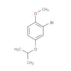 Aobchem&nbsp;2-Bromo-4-isopropoxy-1-methoxybenzene | ≥97% | CAS 124764-38-1 | C10H13BrO2 | 250mg