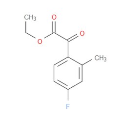 Aobchem&nbsp;Ethyl 2-(4-fluoro-2-methylphenyl)-2-oxoacetate | ≥95% | CAS 951888-61-2 | C11H11FO3 | 250mg