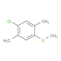 Aobchem&nbsp;(4-Chloro-2 5-dimethylphenyl)(methyl)sulfane | ≥97% | CAS 2710985-56-9 | C9H11ClS | 500mg