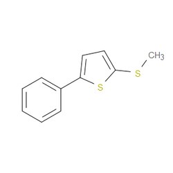 Aobchem&nbsp;2-(Methylthio)-5-phenylthiophene | ≥97% | CAS 478945-57-2 | C11H10S2 | 1g