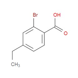 Aobchem&nbsp;2-Bromo-4-ethylbenzoic acid | ≥95% | CAS 51605-87-9 | C9H9BrO2 | 1g