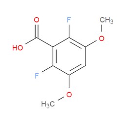 Aobchem&nbsp;2 6-Difluoro-3 5-dimethoxybenzoic acid | ≥97% | CAS 651734-56-4 | C9H8F2O4 | 1g
