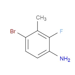 Aobchem&nbsp;4-Bromo-2-fluoro-3-methylaniline | ≥95% | CAS 1540204-53-2 | C7H7BrFN | 1g