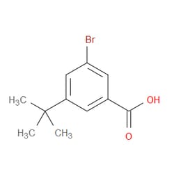 Aobchem&nbsp;3-Bromo-5-(tert-butyl)benzoic acid | ≥97% | CAS 794465-45-5 | C11H13BrO2 | 250mg