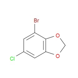 Aobchem&nbsp;4-Bromo-6-chlorobenzo[d][1 3]dioxole | ≥95% | CAS 72736-56-2 | C7H4BrClO2 | 1g
