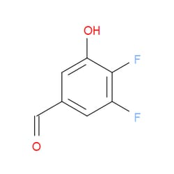 Aobchem&nbsp;3 4-Difluoro-5-hydroxybenzaldehyde | ≥97% | CAS 887584-91-0 | C7H4F2O2 | 5g