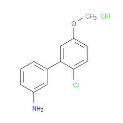 Aobchem&nbsp;[1 1 -Biphenyl]-3-amine  2 -chloro-5 -methoxy-  hydrochloride (1 1) | ≥97% | CAS 1355248-17-7 | 1g