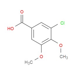 Aobchem&nbsp;3-Chloro-4 5-dimethoxybenzoic acid | ≥97% | CAS 20624-87-7 | C9H9ClO4 | 250mg