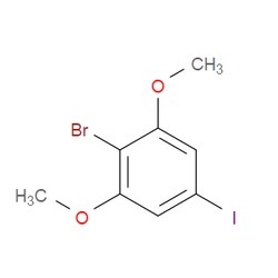 Aobchem&nbsp;2-Bromo-5-iodo-1 3-dimethoxybenzene | ≥97% | CAS 1318133-20-8 | C8H8BrIO2 | 250mg