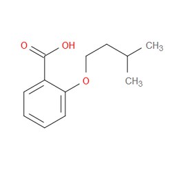 Aobchem&nbsp;2-(Isopentyloxy)benzoic acid | ≥97% | CAS 21023-51-8 | C12H16O3 | 5g