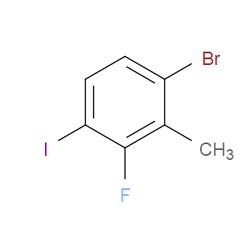 Aobchem&nbsp;1-Bromo-3-fluoro-4-iodo-2-methylbenzene | ≥97% | CAS 1114546-29-0 | C7H5BrFI | 500mg