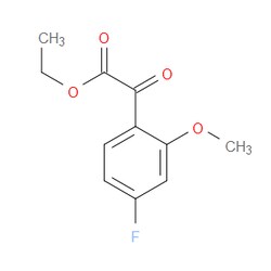 Aobchem&nbsp;Ethyl 2-(4-fluoro-2-methoxyphenyl)-2-oxoacetate | ≥95% | CAS 769944-35-6 | C11H11FO4 | 500mg