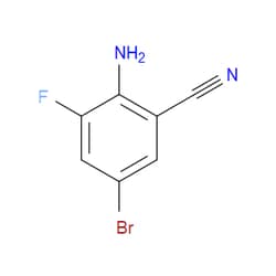 Aobchem&nbsp;2-Amino-5-bromo-3-fluorobenzonitrile | ≥97% | CAS 1209498-46-3 | C7H4BrFN2 | 1g