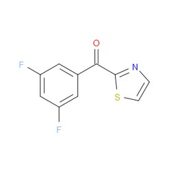 Aobchem&nbsp;(3 5-Difluorophenyl)-2-thiazolylmethanone | ≥95% | CAS 179113-65-6 | C10H5F2NOS | 500mg