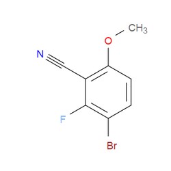 Aobchem&nbsp;3-Bromo-2-fluoro-6-methoxybenzonitrile | ≥97% | CAS 1428478-66-3 | C8H5BrFNO | 500mg