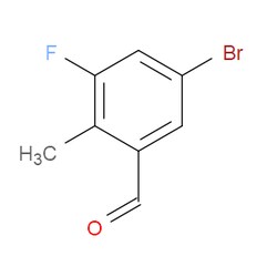 Aobchem&nbsp;5-Bromo-3-fluoro-2-methylbenzaldehyde | ≥97% | CAS 1807174-24-8 | C8H6BrFO | 1g