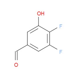 Aobchem&nbsp;3 4-Difluoro-5-hydroxybenzaldehyde | ≥97% | CAS 887584-91-0 | C7H4F2O2 | 1g