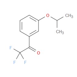 Aobchem&nbsp;2 2 2-Trifluoro-1-(3-isopropoxyphenyl)ethanone | ≥95% | CAS 286017-70-7 | C11H11F3O2 | 500mg
