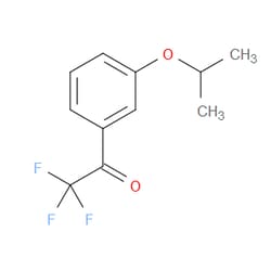Aobchem&nbsp;2 2 2-Trifluoro-1-(3-isopropoxyphenyl)ethanone | ≥95% | CAS 286017-70-7 | C11H11F3O2 | 5g