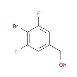 Aobchem&nbsp;(4-Bromo-3 5-difluorophenyl)methanol | ≥97% | CAS 1256276-36-4 | C7H5BrF2O | 250mg