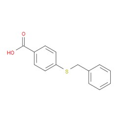 Aobchem&nbsp;4-(Benzylthio)benzoic acid | ≥97% | CAS 22855-95-4 | C14H12O2S | 500mg