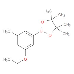 Aobchem&nbsp;3-Ethoxy-5-methylphenylboronic acid  pinacol ester | ≥95% | CAS 1218789-71-9 | C15H23BO3 | 250mg
