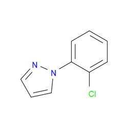 Aobchem&nbsp;1-(2-Chlorophenyl)-1H-pyrazole | ≥97% | CAS 917508-36-2 | C9H7ClN2 | 250mg