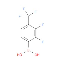 Aobchem&nbsp;2 3-Difluoro-4-(trifluoromethyl)benzeneboronic acid | ≥97% | CAS 2096332-61-3 | C7H4BF5O2 | 500mg