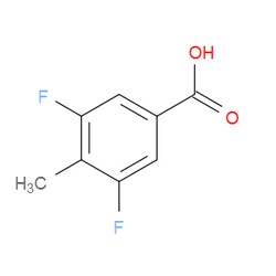 Aobchem&nbsp;3 5-Difluoro-4-methylbenzoic acid | ≥97% | CAS 103877-76-5 | C8H6F2O2 | 1g
