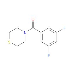 Aobchem&nbsp;(3 5-Difluorophenyl)(thiomorpholino)methanone | ≥97% | CAS 1197676-94-0 | C11H11F2NOS | 1g