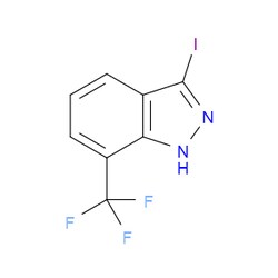 Aobchem&nbsp;3-Iodo-7-(trifluoromethyl)-1H-indazole | ≥97% | CAS 1892533-73-1 | C8H4F3IN2 | 1g