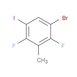 Aobchem&nbsp;1-Bromo-2 4-difluoro-5-iodo-3-methylbenzene | ≥97% | CAS 2635937-87-8 | C7H4BrF2I | 1g