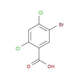 Aobchem&nbsp;5-Bromo-2 4-dichlorobenzoic acid | ≥97% | CAS 791137-20-7 | C7H3BrCl2O2 | 250mg