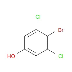 Aobchem&nbsp;4-Bromo-3 5-dichlorophenol | ≥97% | CAS 1940-28-9 | C6H3BrCl2O | 250mg