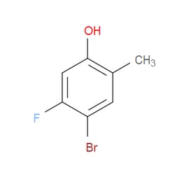 Aobchem&nbsp;4-Bromo-5-fluoro-2-methylphenol | ≥97% | CAS 1600166-21-9 | C7H6BrFO | 1g
