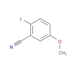 Aobchem&nbsp;2-Iodo-5-methoxybenzonitrile | ≥95% | CAS 725715-08-2 | C8H6INO | 1g