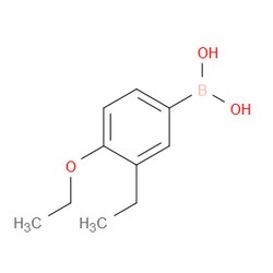 Aobchem&nbsp;4-Ethoxy-3-ethylphenylboronic acid | ≥97% | CAS 2121512-95-4 | C10H15BO3 | 250mg