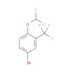 Aobchem&nbsp;4-Bromo-1-(difluoromethoxy)-2-(trifluoromethyl)benzene | ≥97% | CAS 954236-13-6 | C8H4BrF5O | 500mg