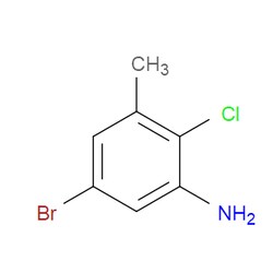 Aobchem&nbsp;5-Bromo-2-chloro-3-methylaniline | ≥97% | CAS 611235-28-0 | C7H7BrClN | 250mg