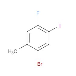 Aobchem&nbsp;1-Bromo-4-fluoro-5-iodo-2-methylbenzene | ≥97% | CAS 1805937-22-7 | C7H5BrFI | 250mg