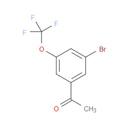 Aobchem&nbsp;1-(3-Bromo-5-(trifluoromethoxy)phenyl)ethanone | ≥95% | CAS 940291-87-2 | C9H6BrF3O2 | 250mg