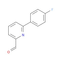 Aobchem&nbsp;6-(4-Fluorophenyl)picolinaldehyde | ≥95% | CAS 834884-77-4 | C12H8FNO | 1g
