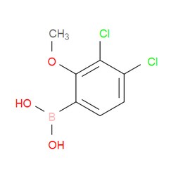 Aobchem&nbsp;3 4-Dichloro-2-methoxyphenylboronic acid | ≥95% | CAS 2096329-64-3 | C7H7BCl2O3 | 250mg