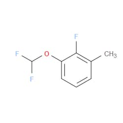 Aobchem&nbsp;1-(Difluoromethoxy)-2-fluoro-3-methylbenzene | ≥97% | CAS 90370-43-7 | C8H7F3O | 1g