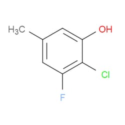 Aobchem&nbsp;2-Chloro-3-fluoro-5-methylphenol | ≥97% | CAS 1807168-54-2 | C7H6ClFO | 500mg