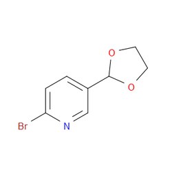 Aobchem&nbsp;2-Bromo-5-(1 3-dioxolan-2-yl)pyridine | ≥95% | CAS 220904-17-6 | C8H8BrNO2 | 500mg