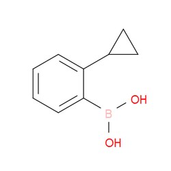 Aobchem&nbsp;2-Cyclopropylphenylboronic acid | ≥97% | CAS 1373393-41-9 | C9H11BO2 | 1g