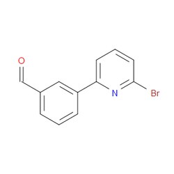 Aobchem&nbsp;3-(6-Bromo-pyridin-2-yl)benzaldehyde | ≥97% | CAS 868992-04-5 | C12H8BrNO | 1g