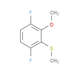 Aobchem&nbsp;(3 6-Difluoro-2-methoxyphenyl)(methyl)sulfane | ≥97% | CAS 1823323-77-8 | C8H8F2OS | 5g